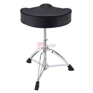 Original Saddle Drum Throne Adjustable Height Padded Seat Stool