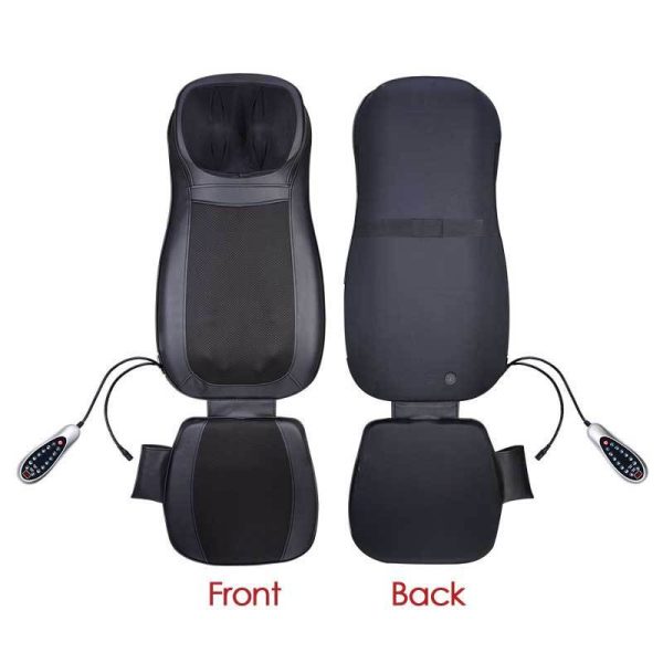 Home Car Massage Seat Cushion Pad Neck Back Hip W/ Heat