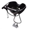 Shampoo Basin Bowl Sink W/ Sprayer Faucet Neck Rest Hair Trap