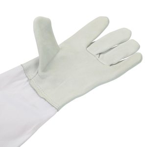 Xl Beekeeping Goatskin Protective Gloves Pair Long Sleeves