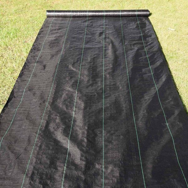 Weed Block 6Ft X 250Ft Landscape Fabric Ground Cover 4.1Oz Woven Pp