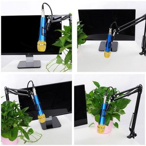 Nb-35 Microphone Suspension Boom Scissor Arm Desktop Stand Studio