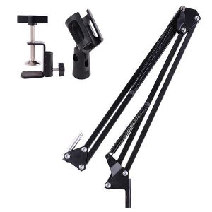 Nb-35 Microphone Suspension Boom Scissor Arm Desktop Stand Studio