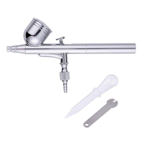 0.3Mm Nozzle Dual Action Gravity Feed Makeup Airbrush