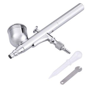 0.3Mm Nozzle Dual Action Gravity Feed Makeup Airbrush