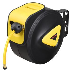 33Ft 5/16In Retractable Air Hose Reel Wall Mount Auto Rewind