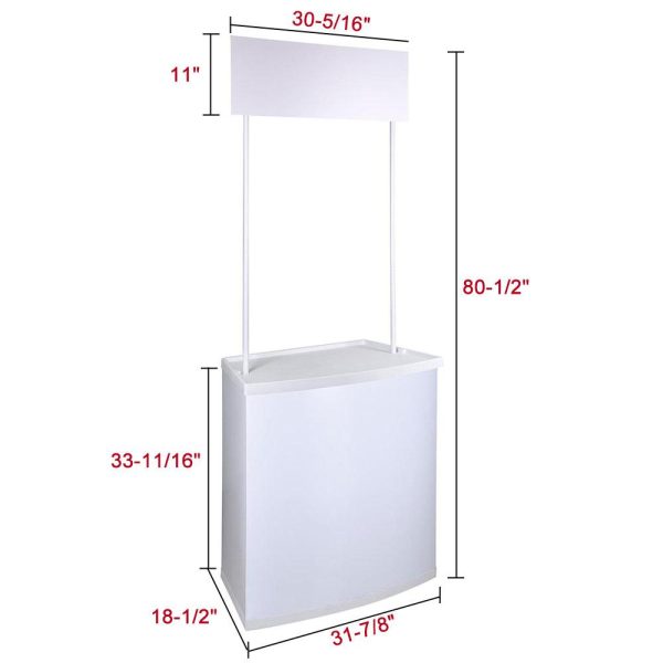 Trade Show Portable Promotional Counter Table Booth Display