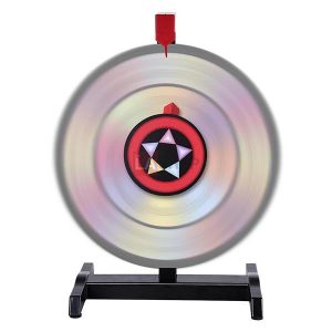 Winspin 15 Table Top Dry Erase Prize Wheel 2-Circle 2-Pointer