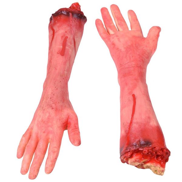 5Pcs Scary Severed Hands Leg Foot Props Halloween Party Decor