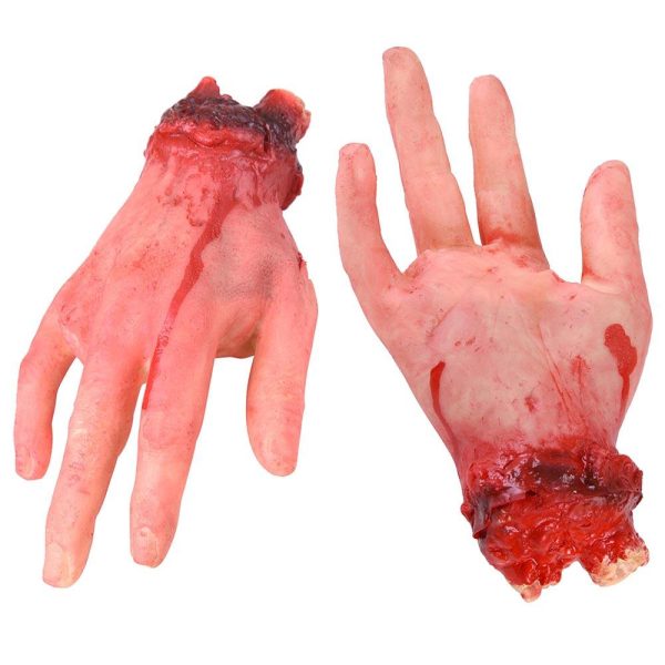 5Pcs Scary Severed Hands Leg Foot Props Halloween Party Decor