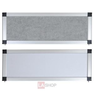 Tabletop Folding Panel Display Board Header Gray