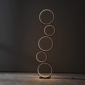 Modern Ring Led Floor Lamp