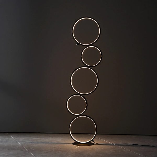 Modern Ring Led Floor Lamp