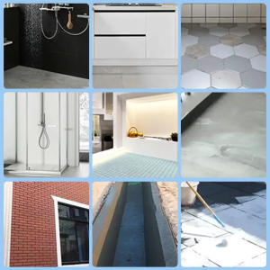 300G Transparent Waterproof Adhesive Exterior Walls Leak Proof Coating Bathroom Floor Crack Sealing Mold Proof