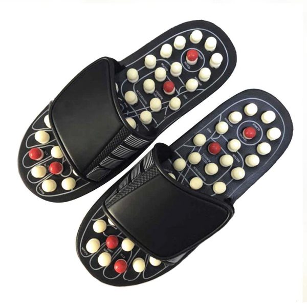 Acupuncture Foot Reflexology Pressure Point Slide Sandals