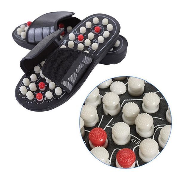 Acupuncture Foot Reflexology Pressure Point Slide Sandals