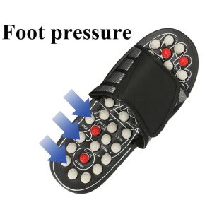 Acupuncture Foot Reflexology Pressure Point Slide Sandals