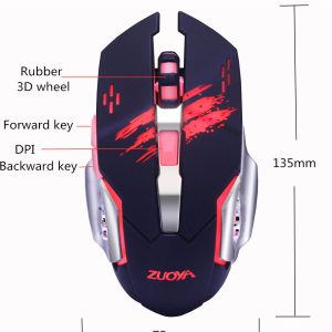 Wired Light Rgb Pc Gaming Mouse