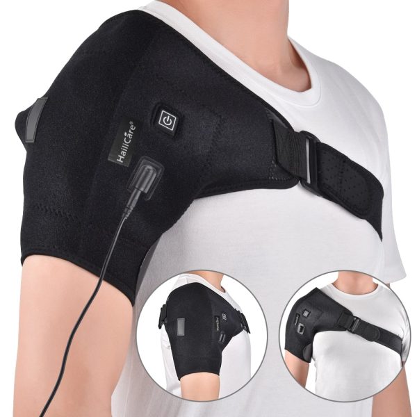 Usb-Charged Heated Dislocated Shoulder Brace Support