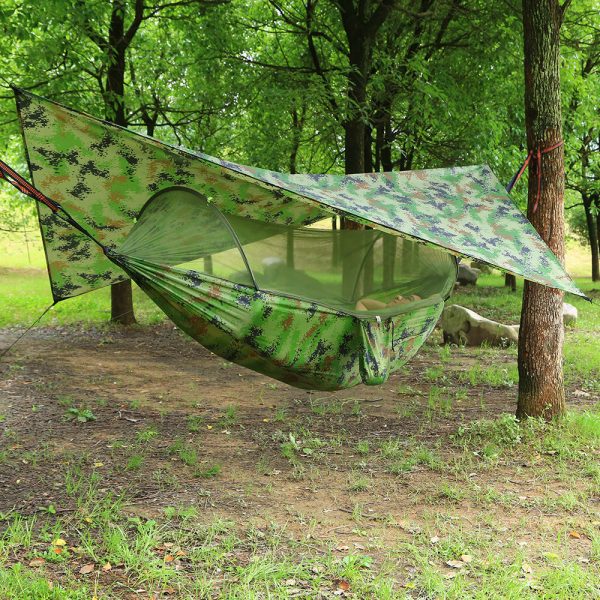 Premium Portable Camping Hammock With Mosquito And Bug Net