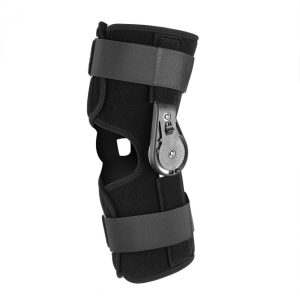 Adjustable Hinged Knee Brace Patella Compression Support