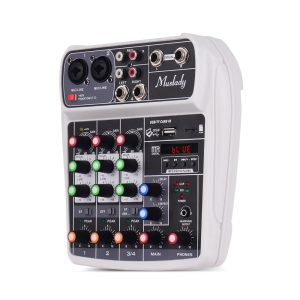 Small Audio Sound Digital Usb Mixer 48V