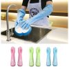 Premium Dishwashing Cleaning Gloves Scrubber