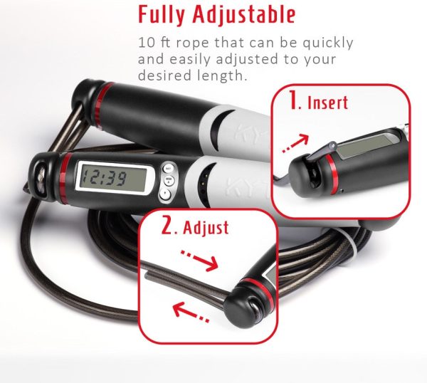 Smart Digital Speed Skipping Jump Rope