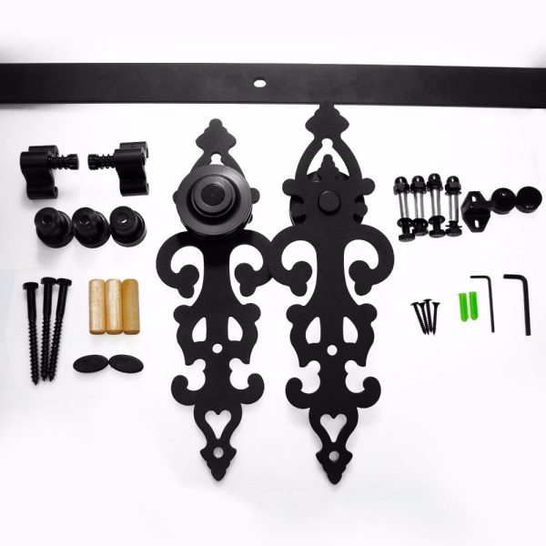 Premium Sliding Barn Door Hardware Kit