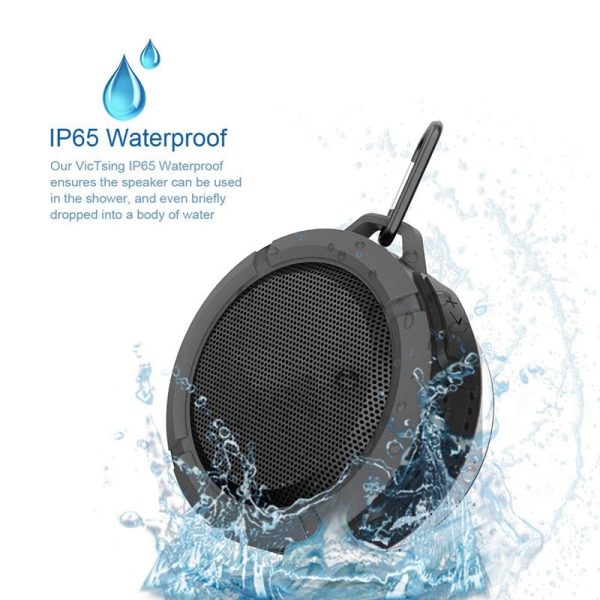 Wireless Waterproof Bluetooth Shower Speaker Portable