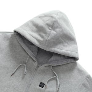 Powerful Electric Men'S Heated Hoodie Sweatshirt