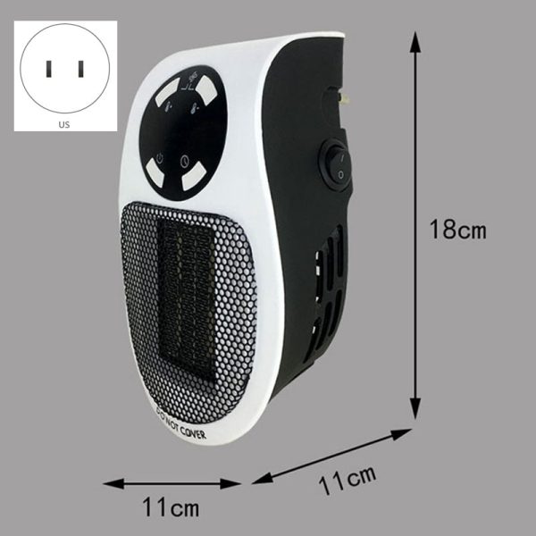 Small Portable Quiet Space Heater Energy Efficient