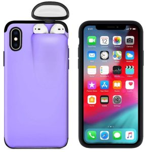 Premium Airpods Iphone Case Holder