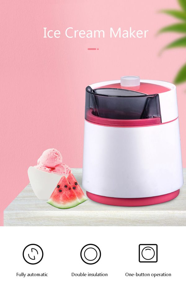 Premium Home Electric Ice Cream Maker Machine