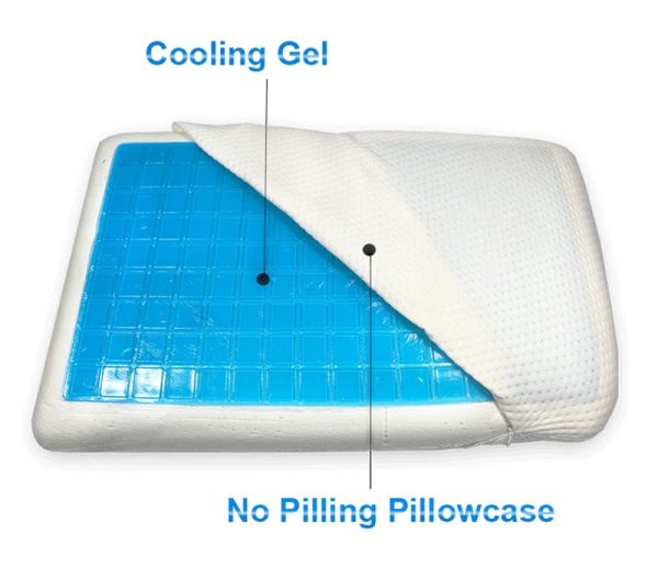 Premium Cooling Gel Memory Foam Pillow