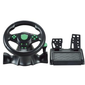 Racing Simulator Cockpit Steering Wheel Set