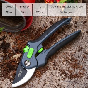 Premium Garden Pruning Hedge Shears Steel