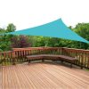 Waterproof Patio Triangle Sun Shade Sail Canopy