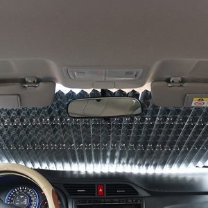 Retractable Car Windshield Sun Shade Cover