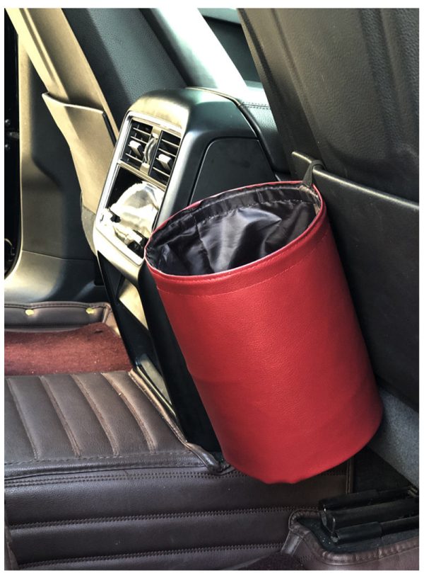 Premium Portable Car Garbage Trash Can