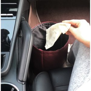 Premium Portable Car Garbage Trash Can