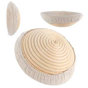 Round Banneton Bread Proofing Basket Bowl