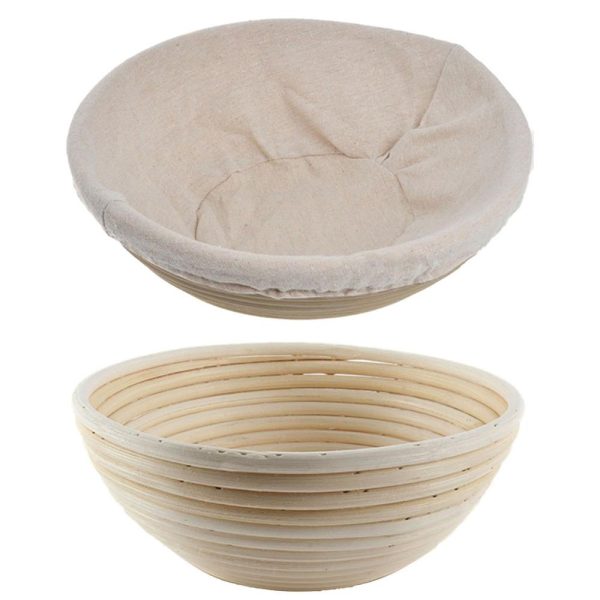 Round Banneton Bread Proofing Basket Bowl