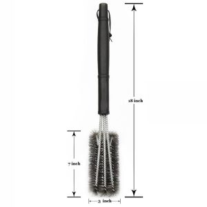 Stainless Steel Bbq Grill Grate Cleaning Brush