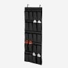 Premium 20 Pair Over Door Hanging Shoe Organizer Rack