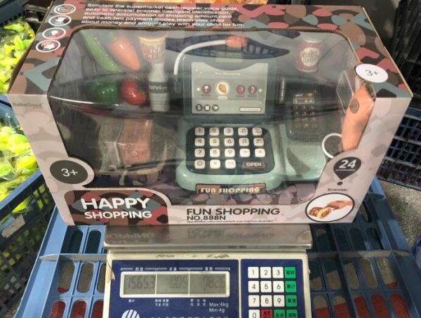 Smart Kids Cash Register Play Toy With Scanner