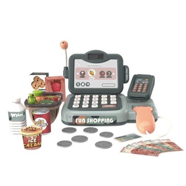 Smart Kids Cash Register Play Toy With Scanner