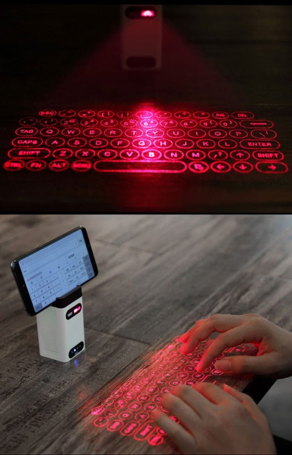 Wireless Bluetooth Laser Keyboard