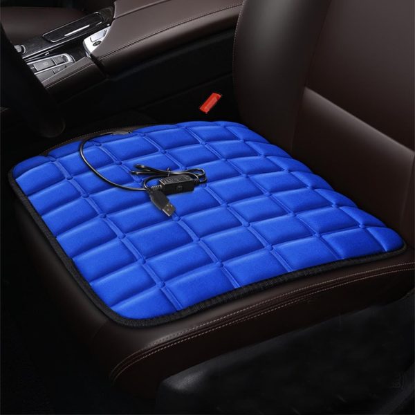 Premium Heated / Warm Car Seat Cover Pad 43×43Cm