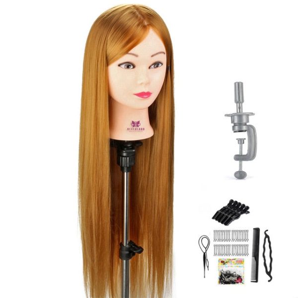 Ultimate Hair Styling Cosmetology Practice Mannequin Head With Hair